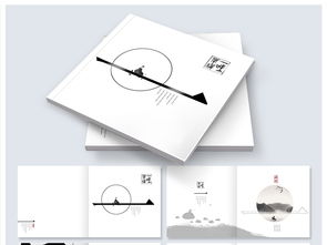水墨茶禪 傳統(tǒng)中式畫冊(cè)設(shè)計(jì)中的高清PSD素材解析